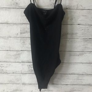 Black One-piece Tank Top